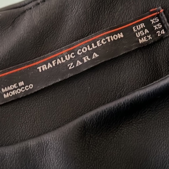 Zara Faux Leather Dress - Picture 7 of 7